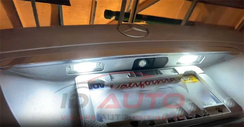 LED плафони за заден номер на Mercedes S-Class W220 без грешки