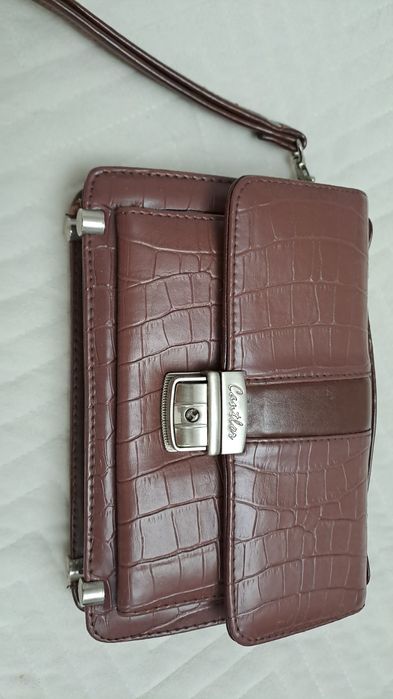 Барсетка кожанная продам