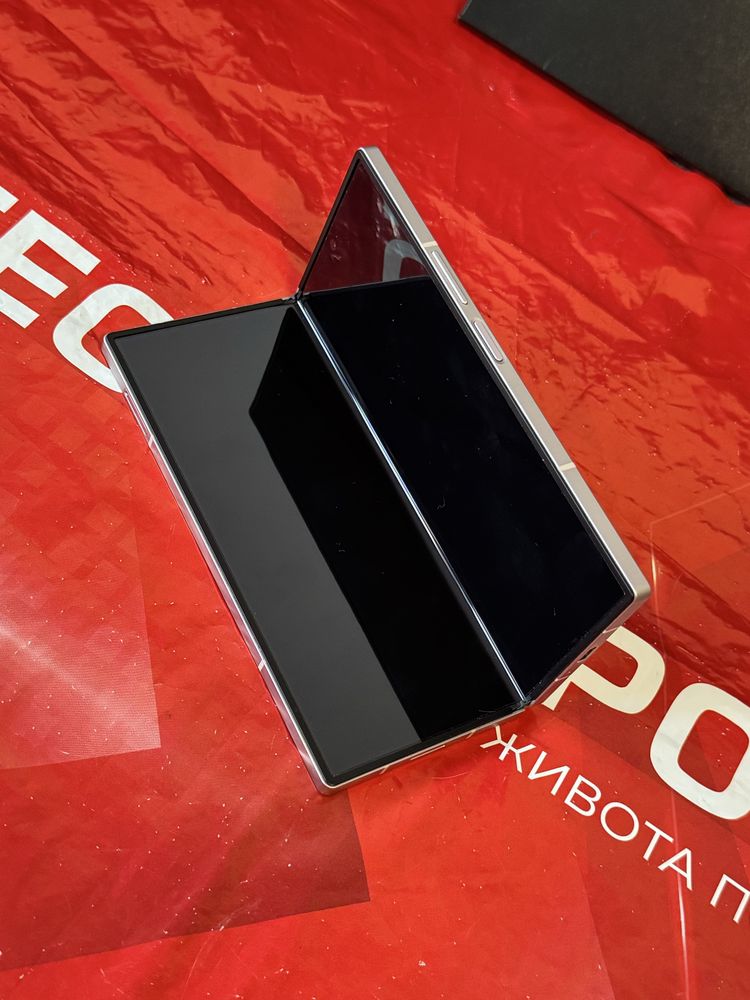 КАТО НОВ 512GB Samsung Fold 6 Технополис Гаранция 2026г. Pink Розов