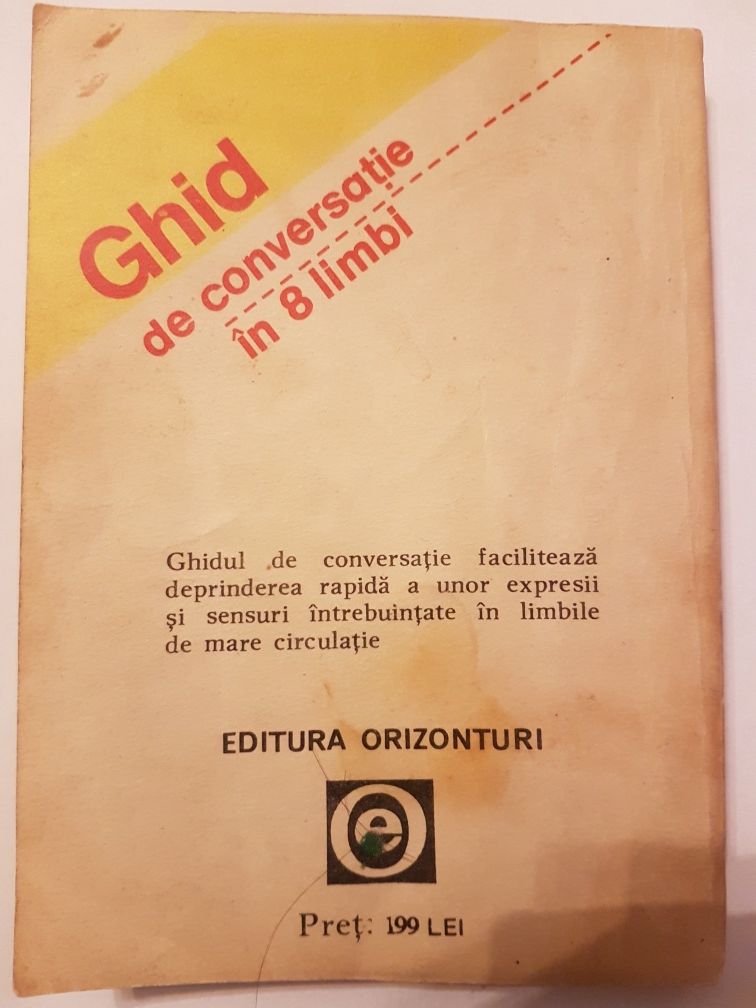 Ghid de conversatie in 8 limbi-Doina Ceraceanu