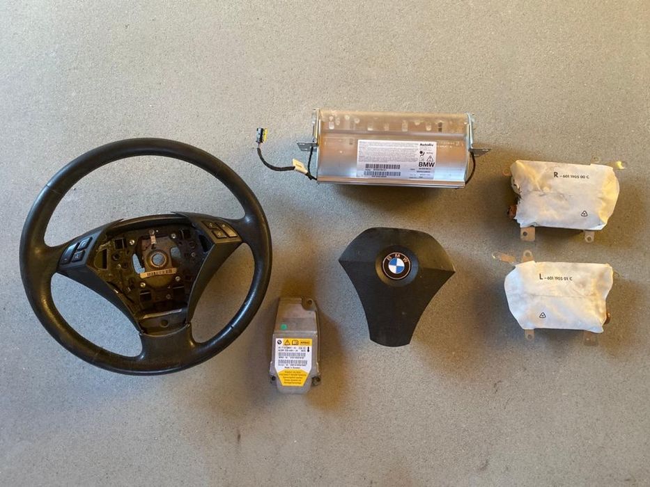 Airbag-uri stanga dreapta fata spate cortina pasager e60 e61 seria 5