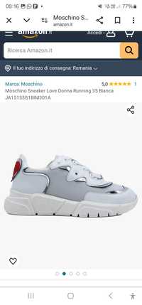 Sneakers love moschino 36, noi