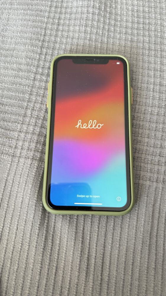 iPhone 11, neverlocked, green