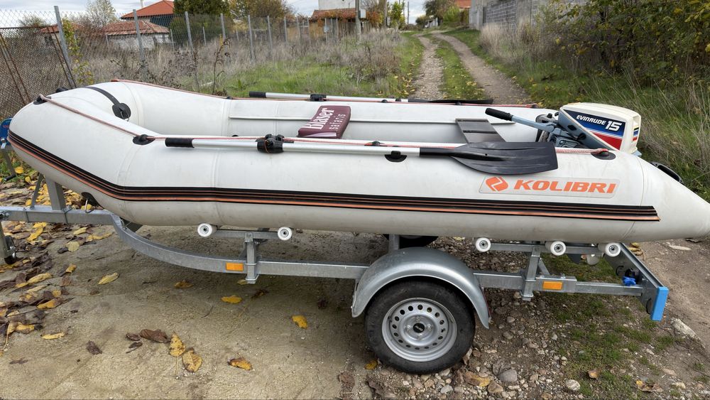 Лодка Kolibri и колесар