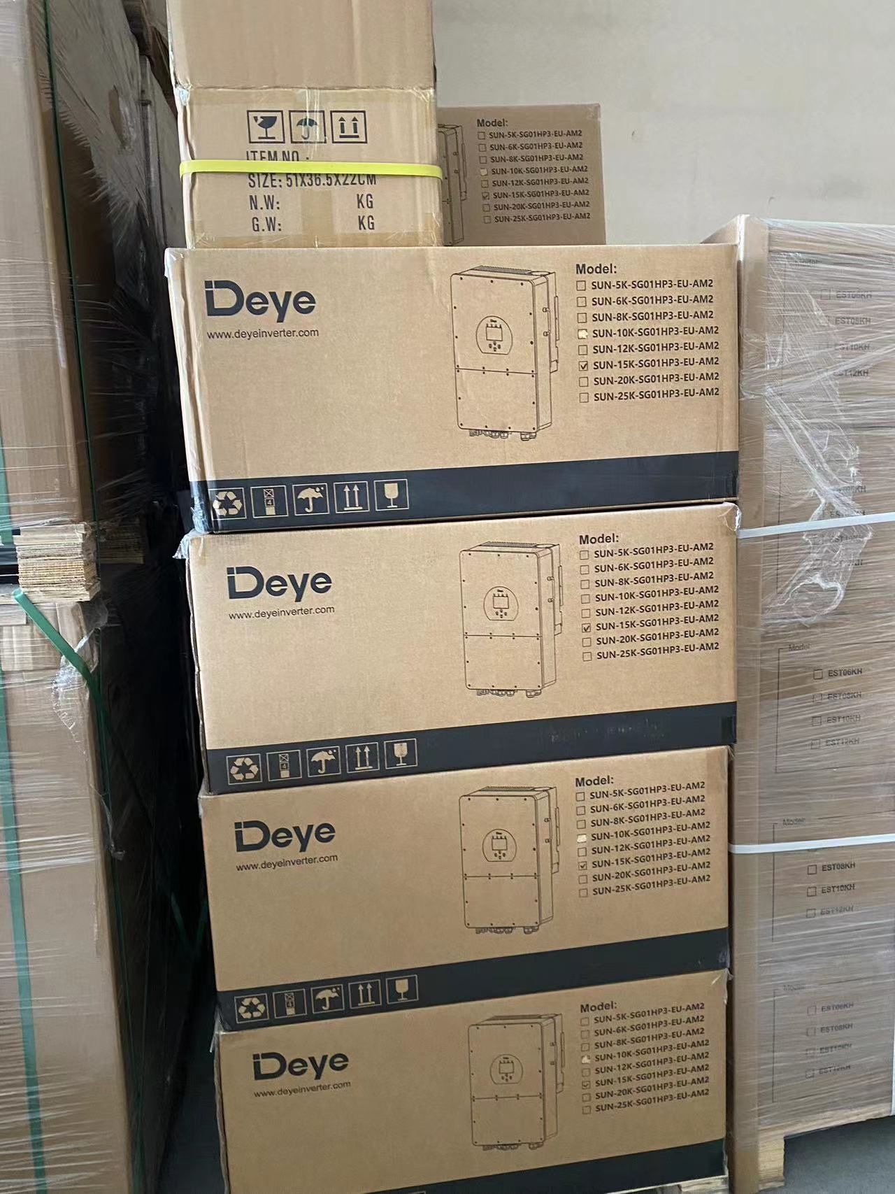 Инверторы Deye, АККУМУЛЯТОРЫ Deye в наличии
