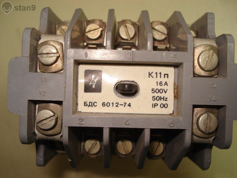 Контактори К-11п и К3-1п