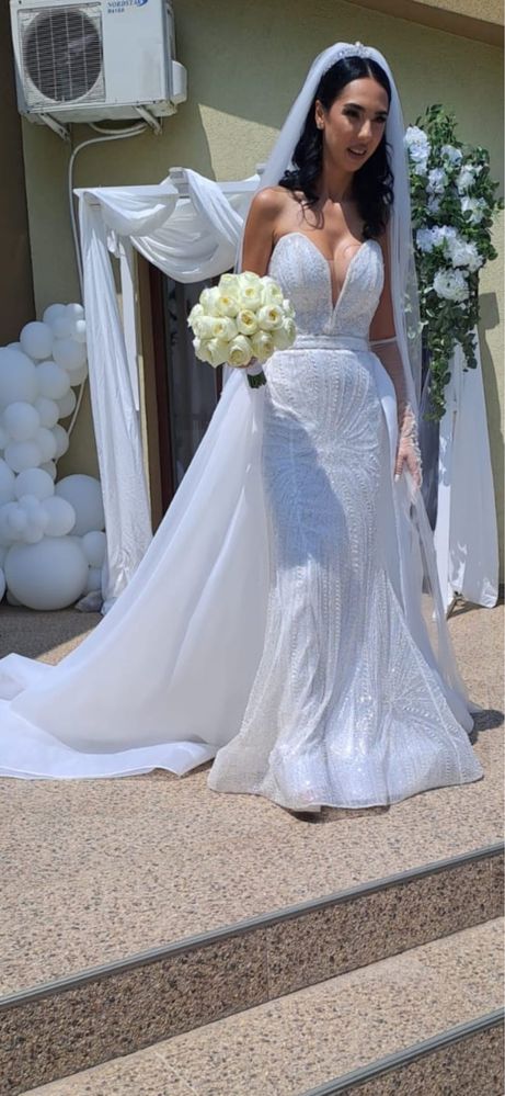 Rochie mireasa marime XS-S