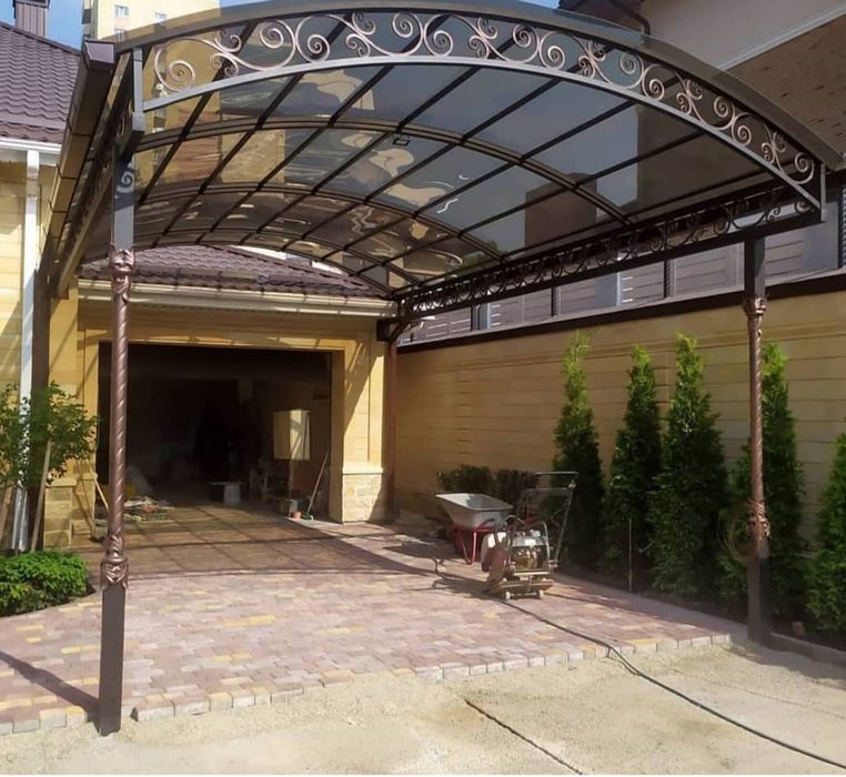 Навес ворота заборы