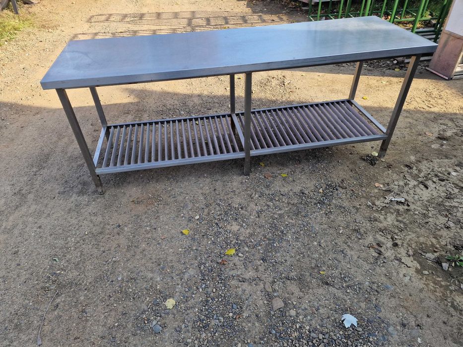 Masa din inox ,ghiuveta inox