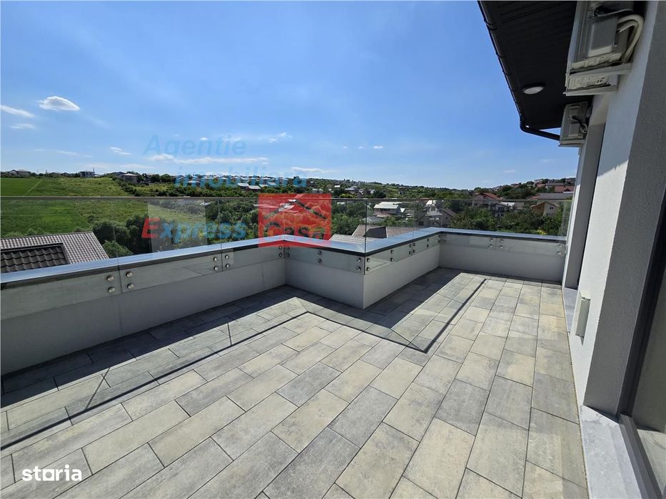 De inchiriat: Penthouse 4 camere 118 mp - etaj 33 | Terasa 19,2 mp. 3,