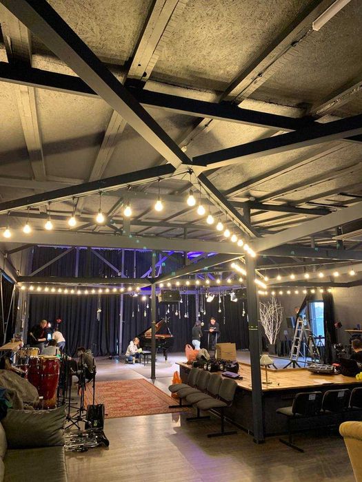 Ретро гирлянда с лампочками, висячий патрон, теплый оттенок