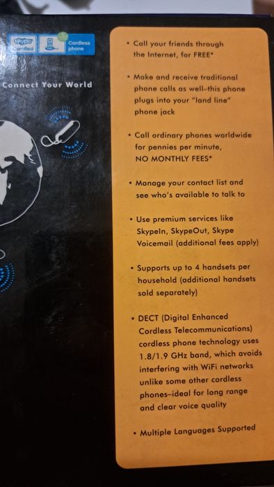 Telefoane fara fir NETGEAR cu Skype