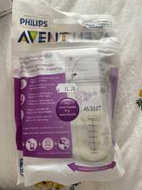 Торбички за съхранение на кърма Авент и Пренатал витамини