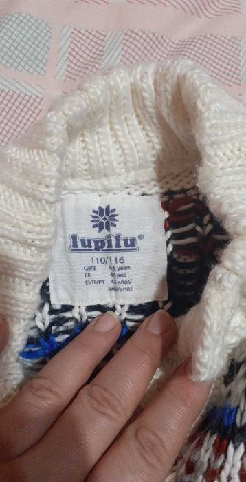 pulover Lupilu ms 110/116