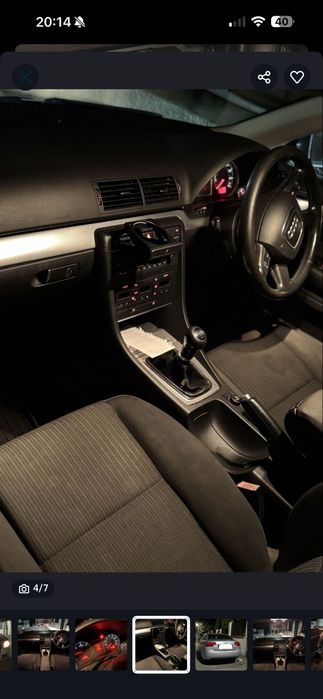 Audi A4 2006-Volan pe partea dreapta-Stare impecabila