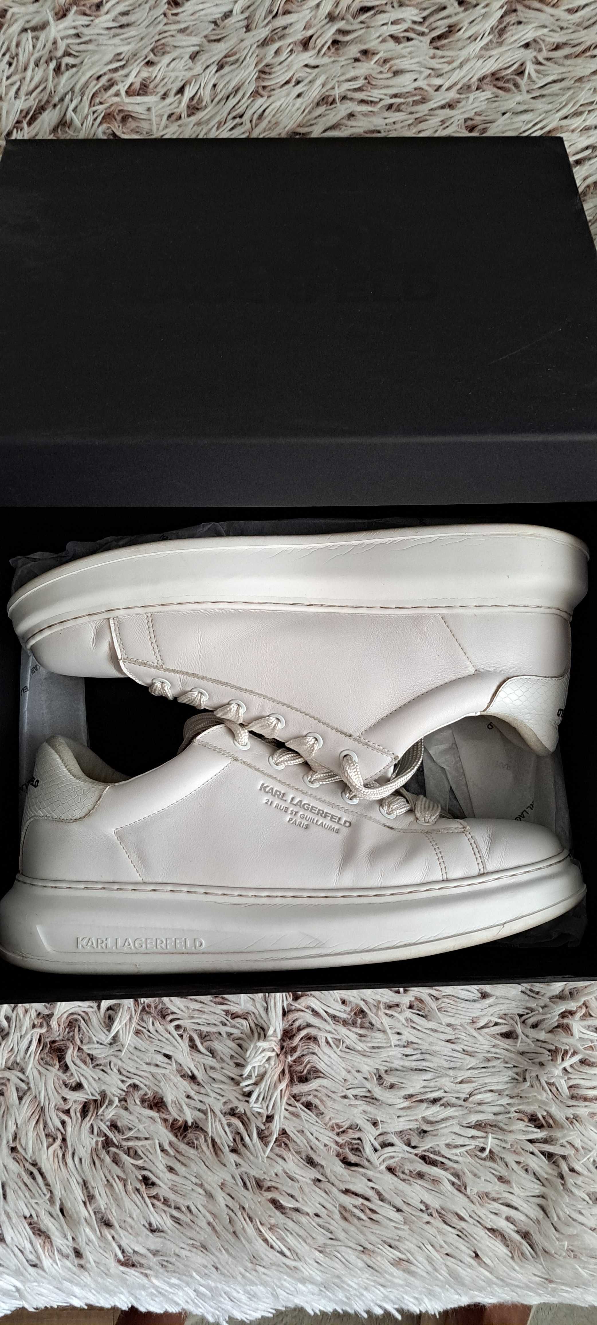 Karl Lagerfeld white 45