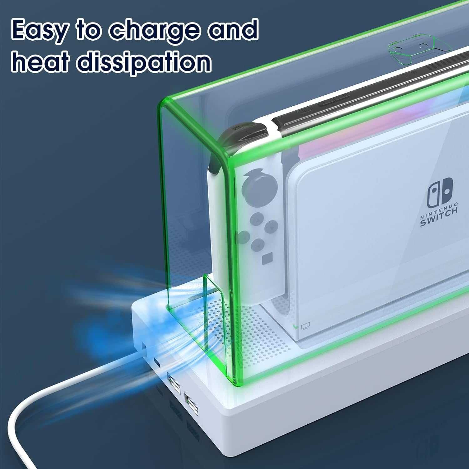 Калъф за докинг станция Mooroer с 16  цвята  за Nintendo Switch/OLED
