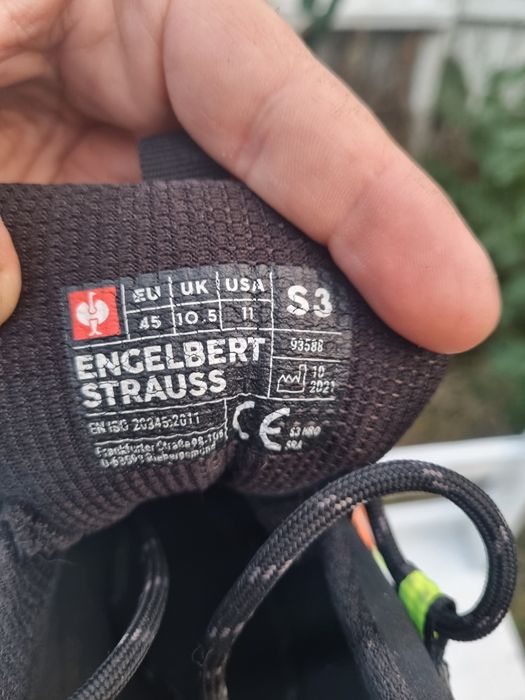Ghete de lucru EngelbertStrauss S3 mărimea 45