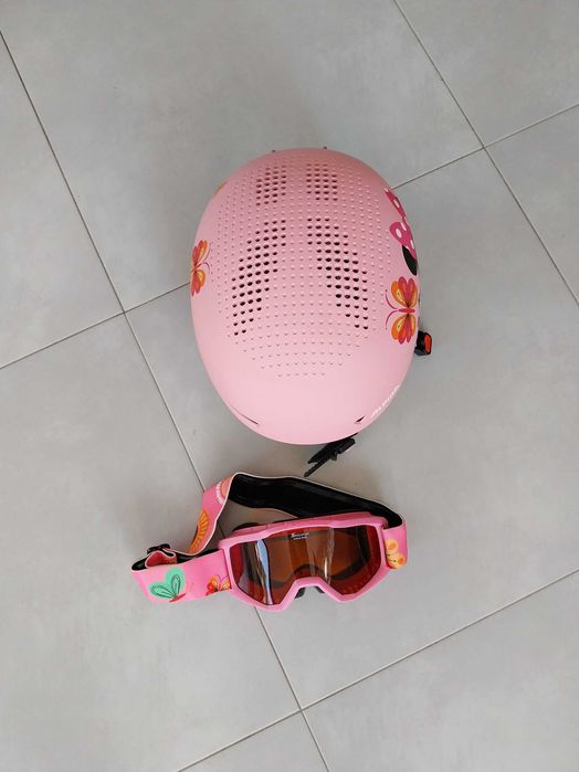 Ски каска и маска Алпина за 7 год.