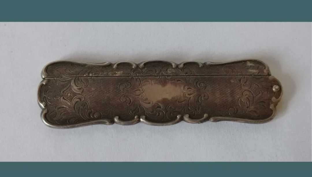 Pieptane vintage argint masiv,835