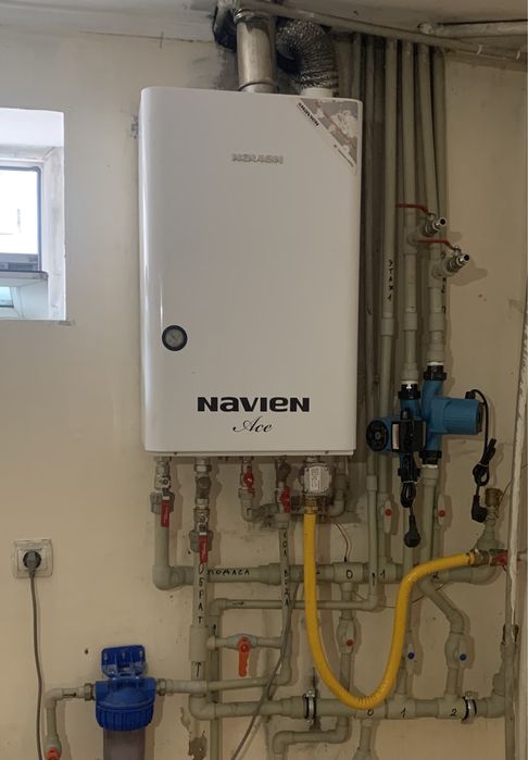 Газовый котёл, печь  Navien