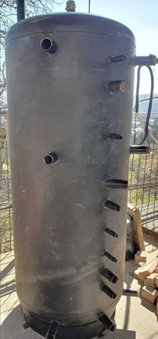 Puffer 1000L cu o serpentină pentru panou solar - în stare excelentă