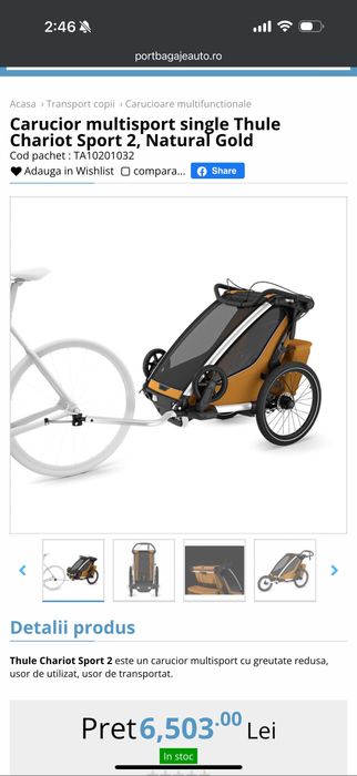 Carucior multisport Thule