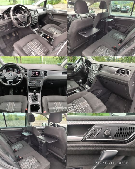 ~VwGolf 7 Sportsvan~2016~AlbPerlat~1.6TDI~Rate cu avans0~Garantie