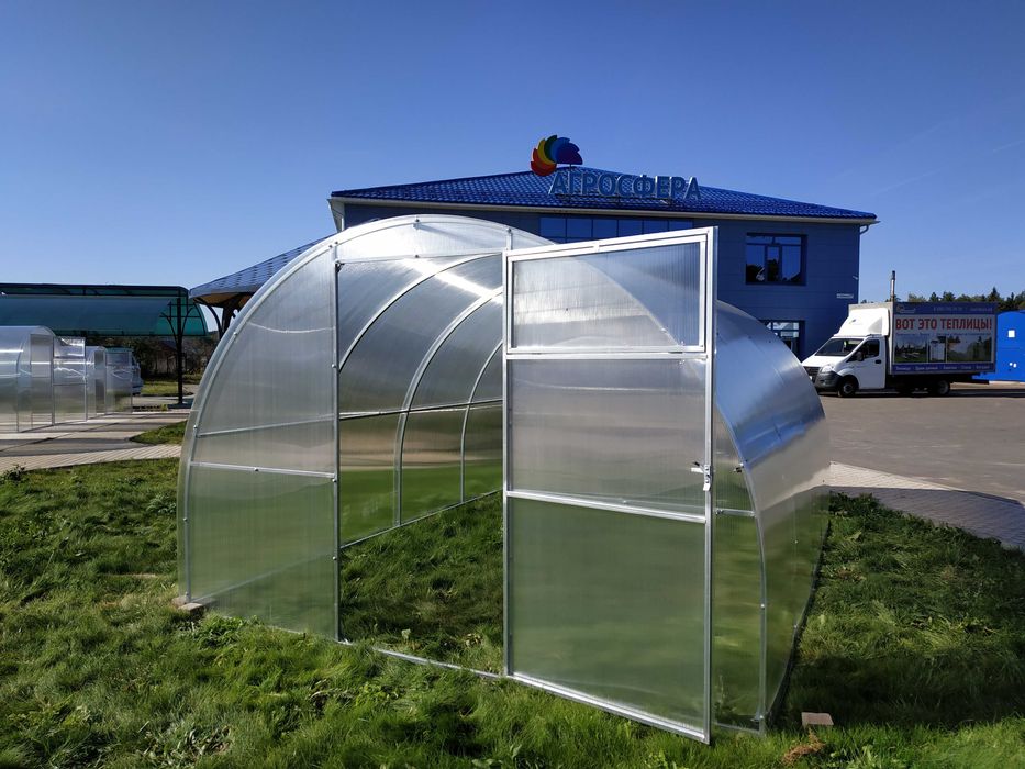 Теплица для дачи 3×6 м — каркас оцинкованный. Доставка, рассрочка!