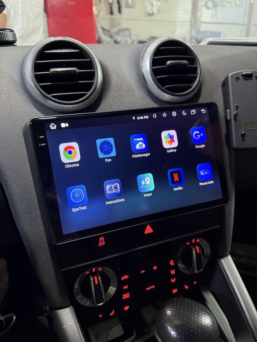 Navigatie Android 14 Audi A3 Carplay Android Auto