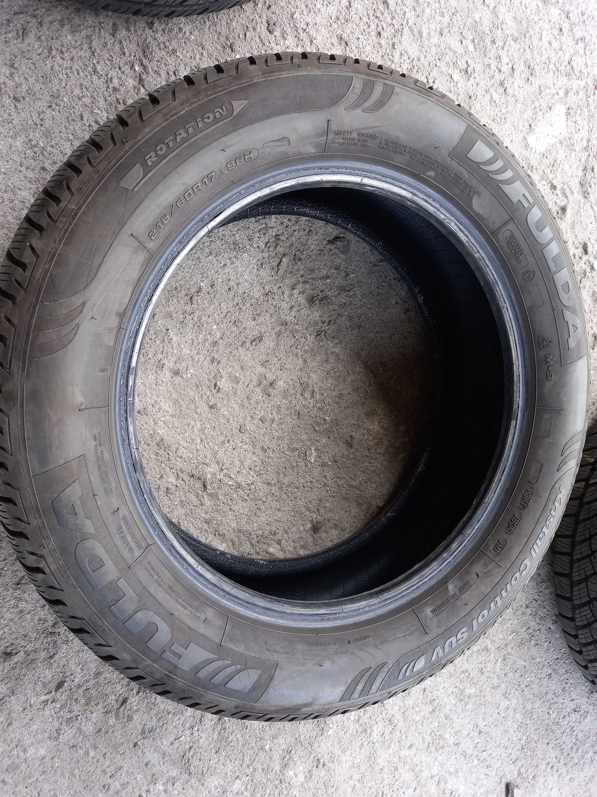 215/60 R17 зимни FULDA DOT21