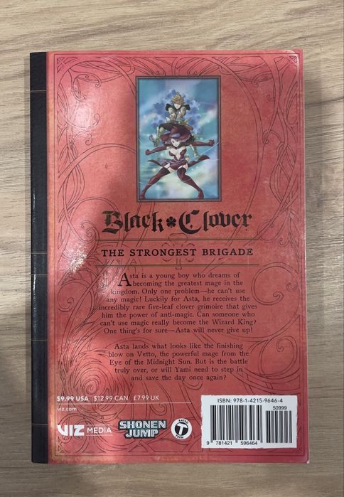 Манга Black clover vol.9