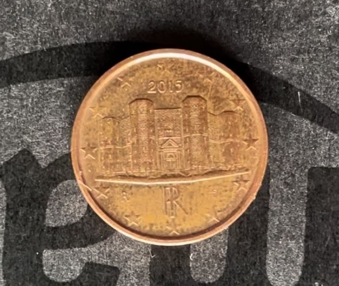 Monede 1 euro cent Italia - Franța