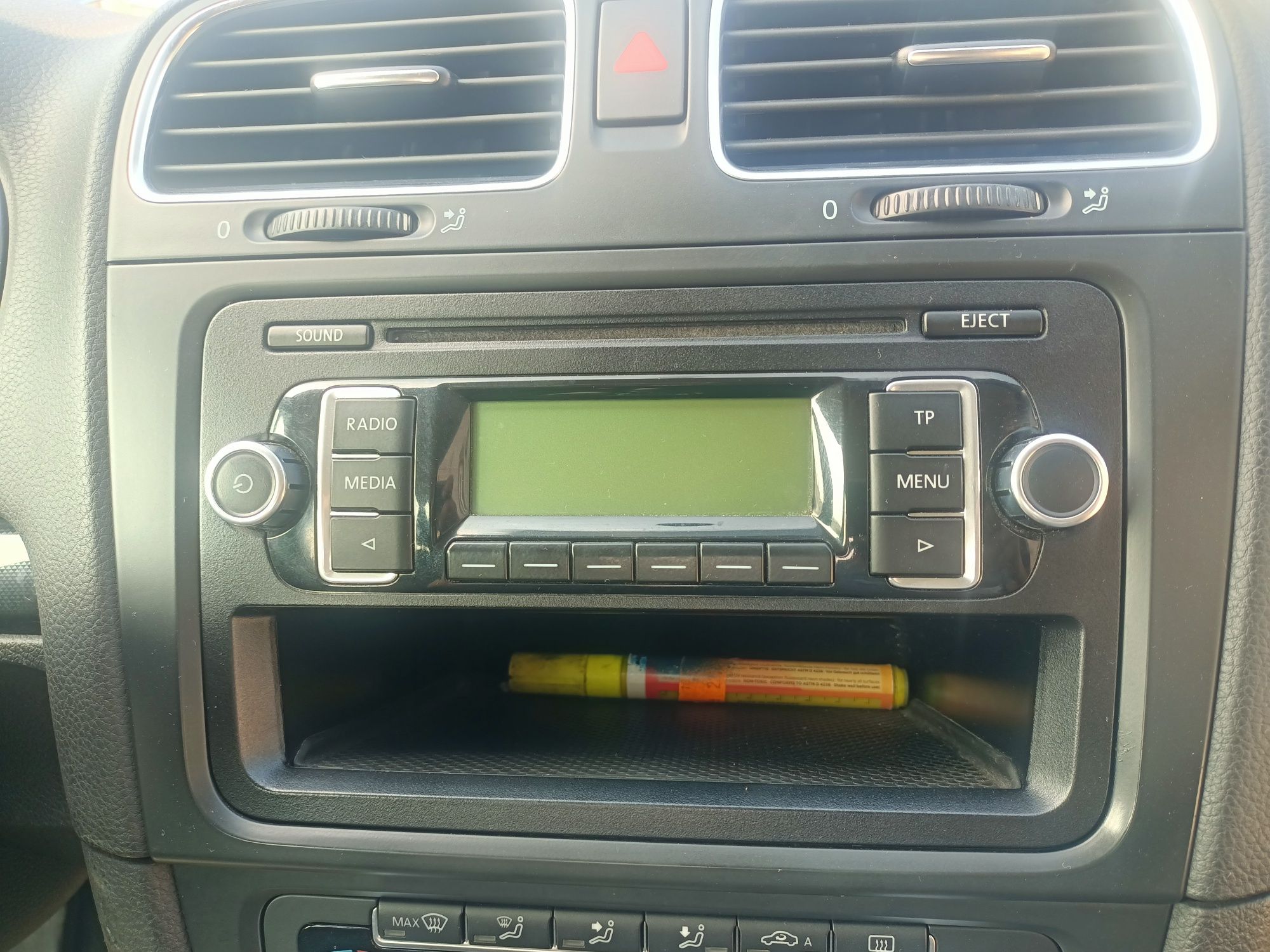 Cd player / casetofon vw golf 6 2010