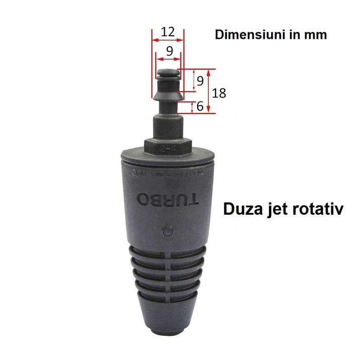 Varf lance spalare auto Parkside