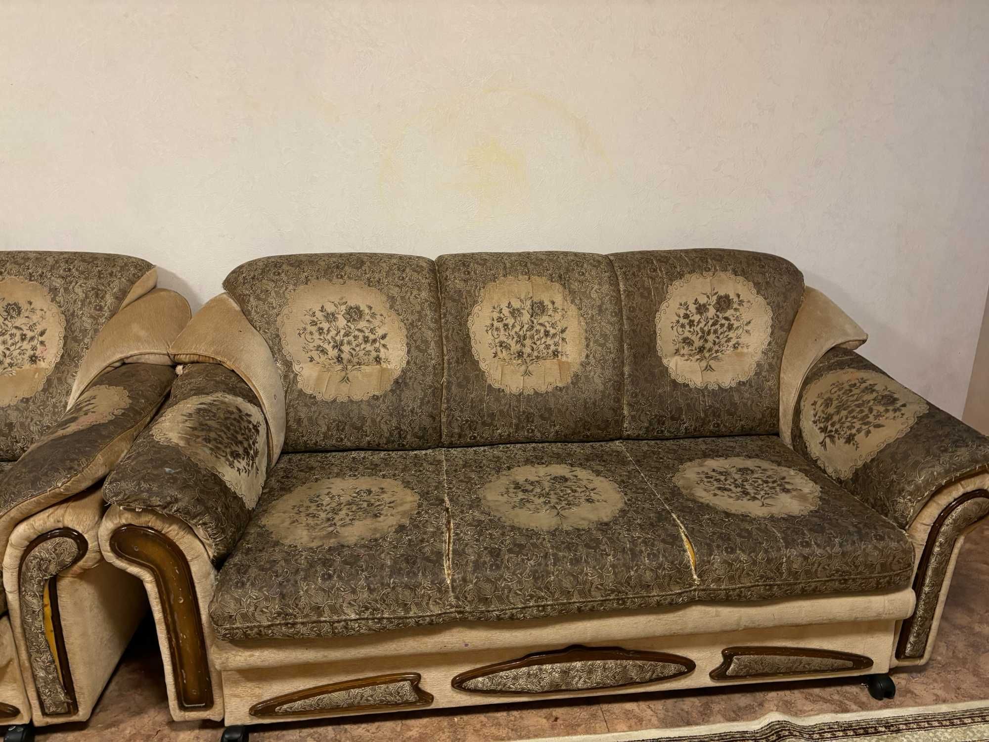 Продам диван, полудиван, кресло