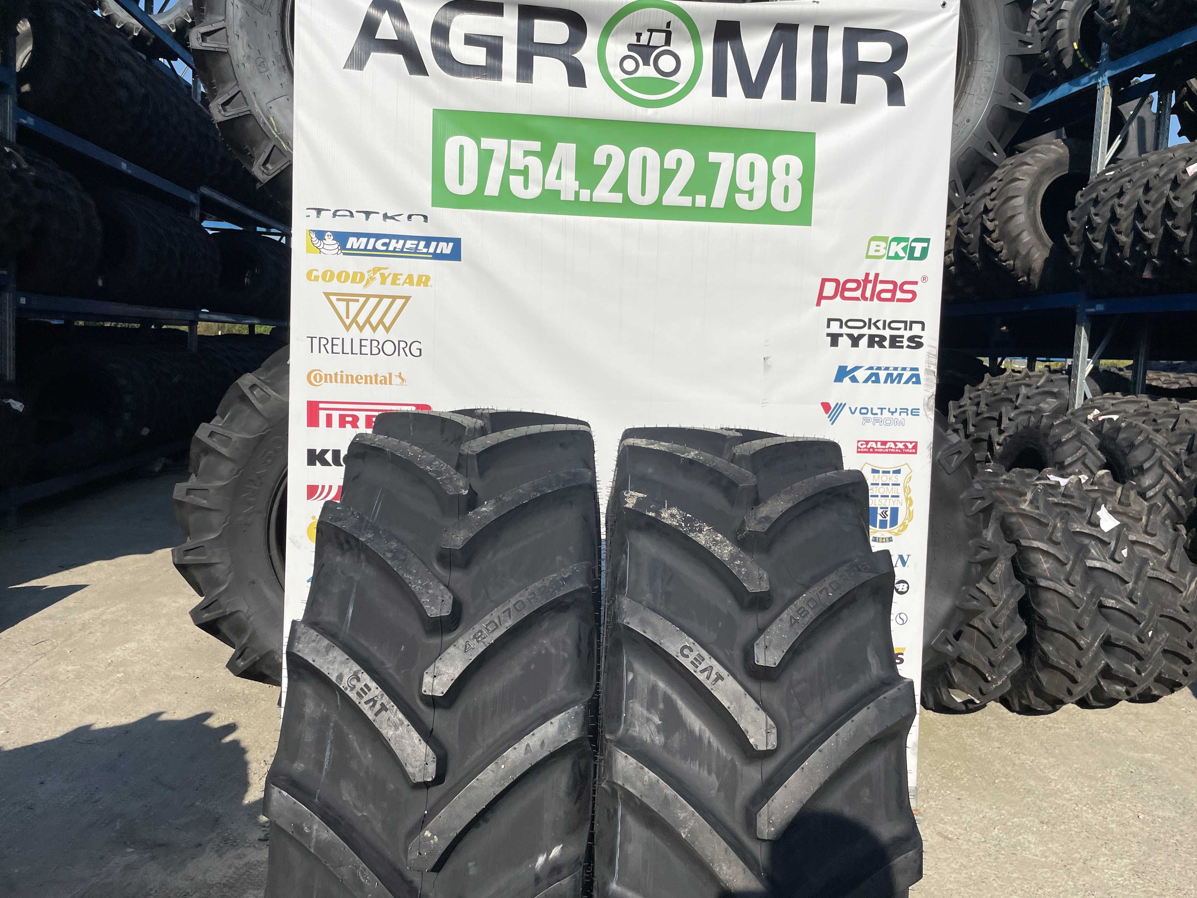 Anvelope Radiale de tractor fata 480/70R28 Cauciucuri Ceat