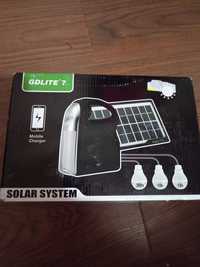 Kit solar pentru iluminare