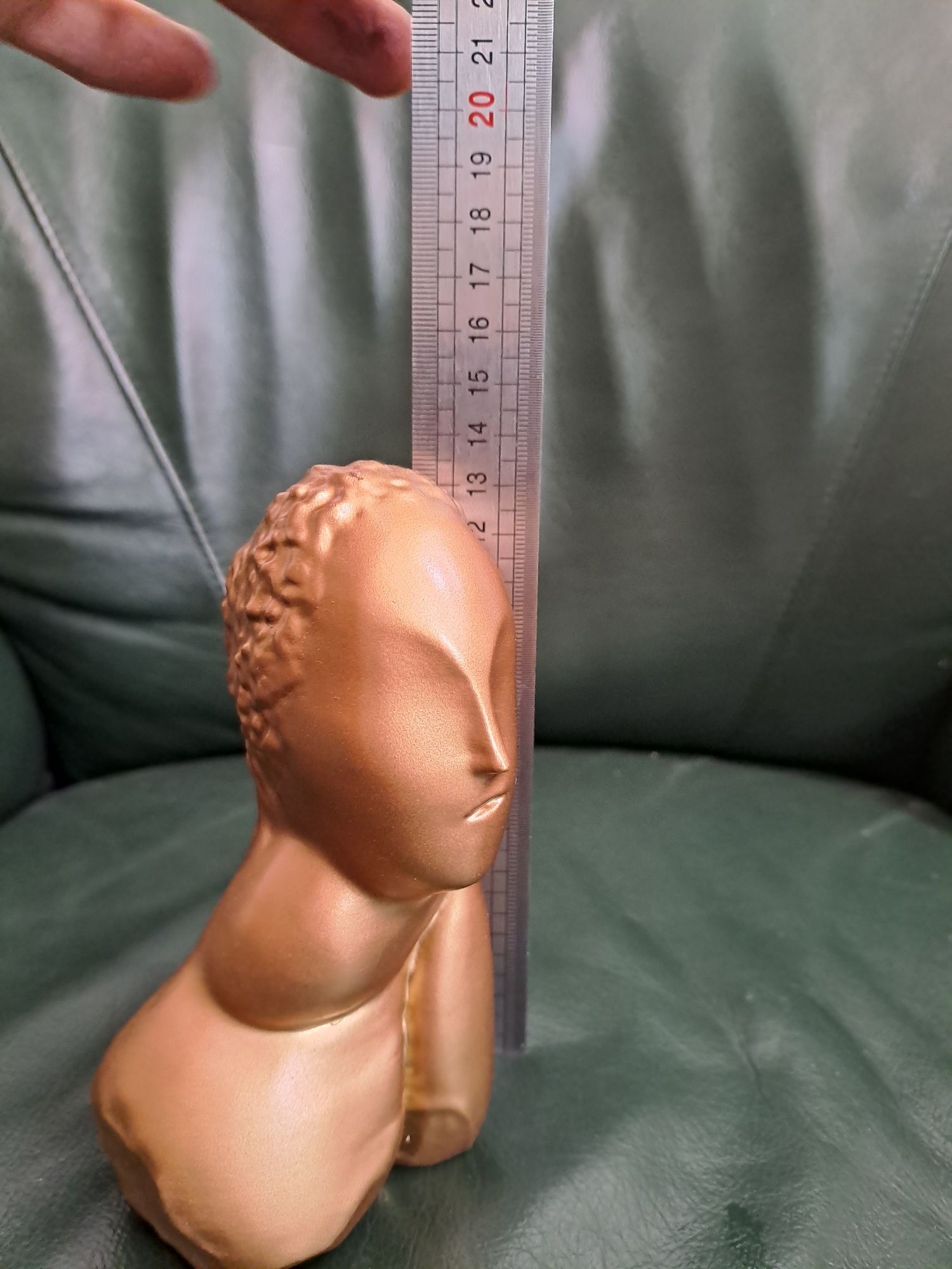 Statuetă replica Brâncuși "O Muza" H 13.5 cm