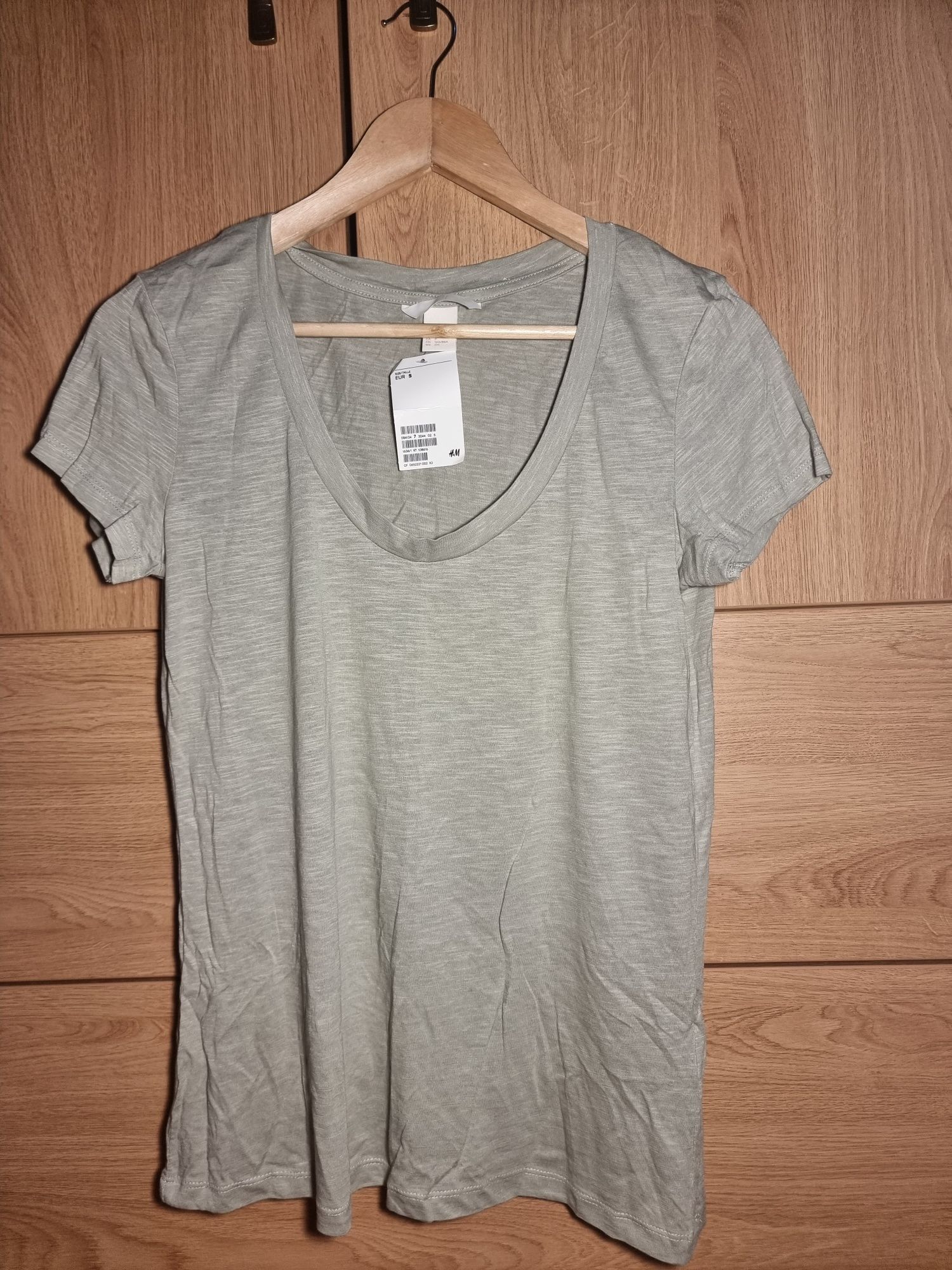 Tricou NOU verde, H&M