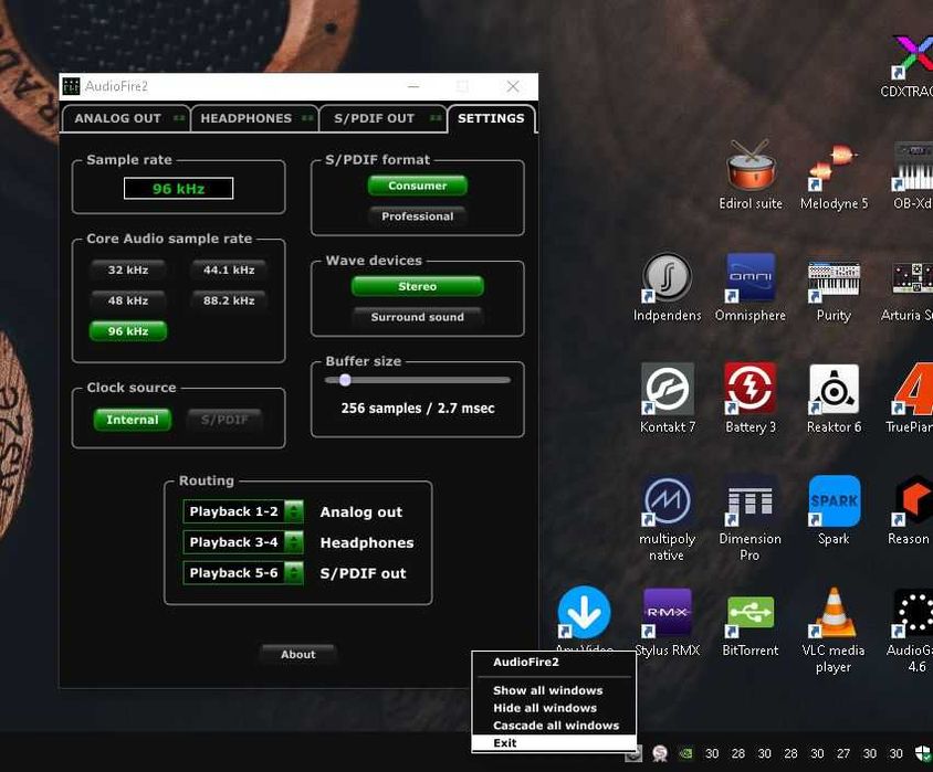 Placa de sunet Echo Audiofire2+accesorii