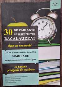 Bacalaureat – Limba și literatura romȃnă -Modele de teste