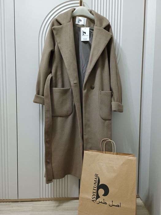 Пальто бренд с этикеткой
