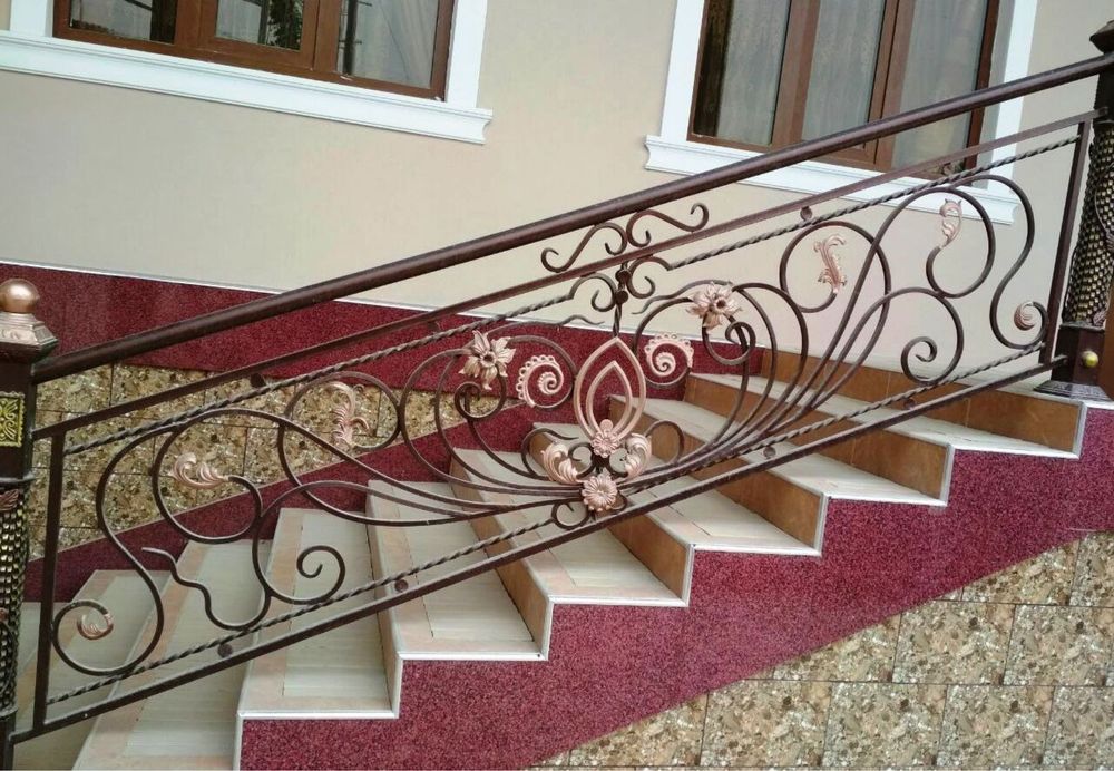 Решетки для окон и лестниц | Deraza va Zinalar uchun temir panjaralar