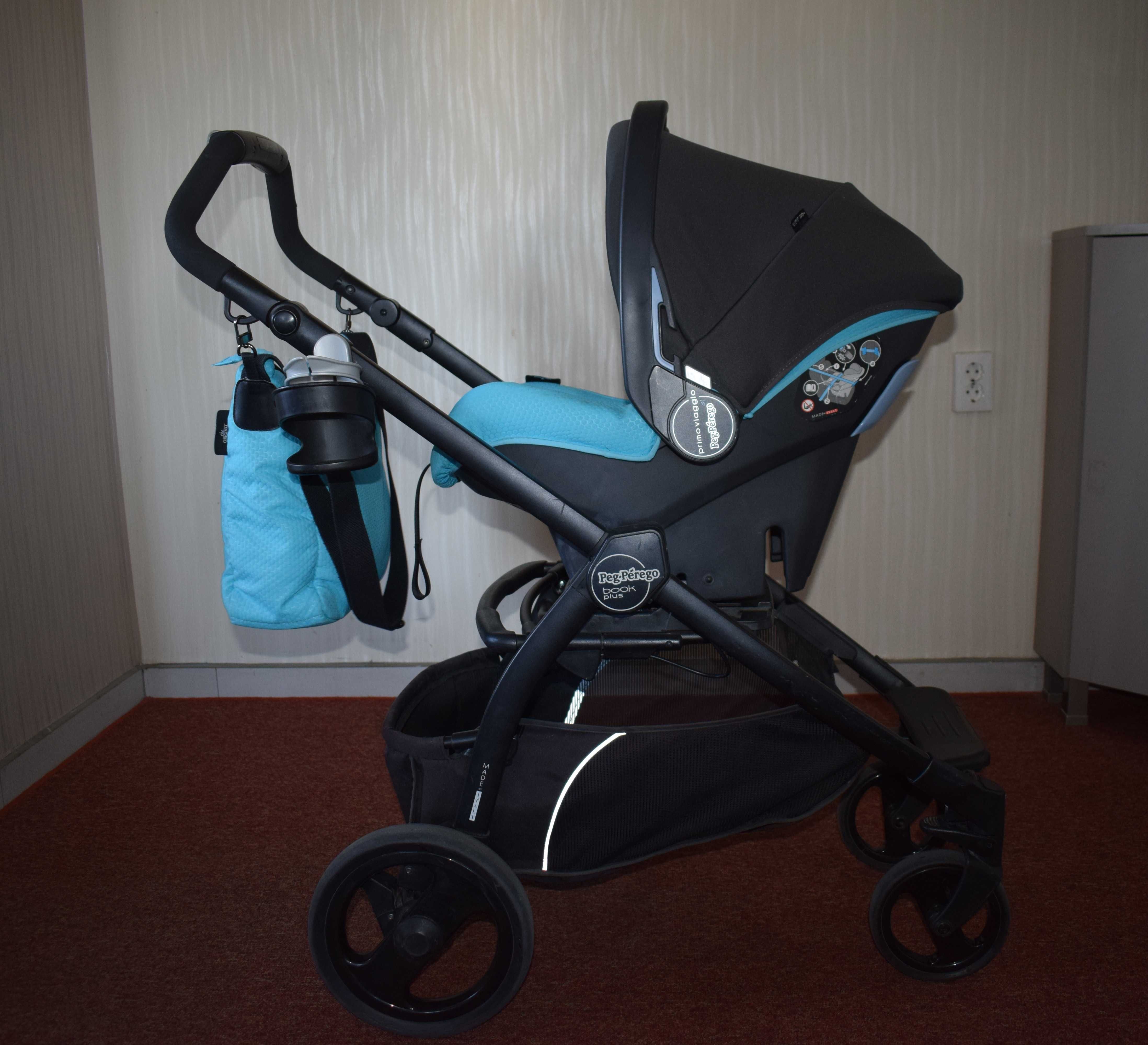 Бебешка/Детска количка 3в1 Peg Perego BOOK PLUS