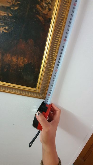 Tablou vechi original pictor italian anul 1911