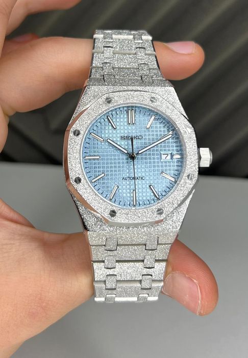 Seiko Mod OAK Iced Out