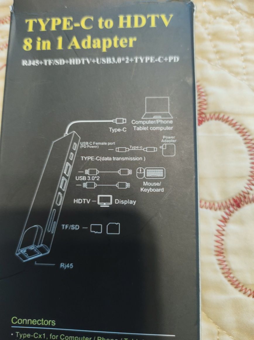 Hub 8 in 1 USB Type-C