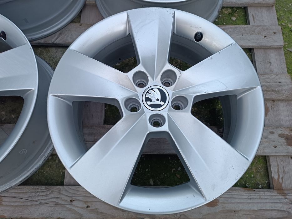 Лети джанти 16ки 5х100 Skoda
