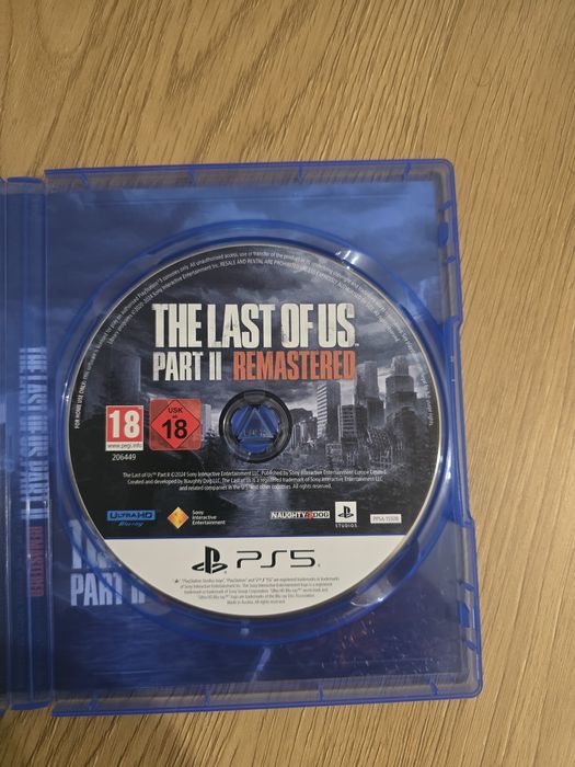 The last of us part2 remastered ps5